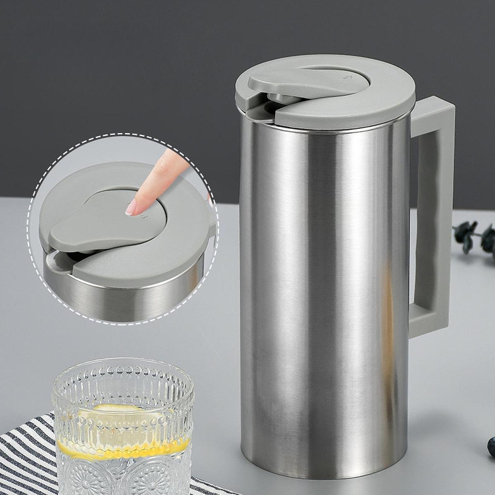 Alternative To Coffee And Tea - Caraffa Termica Grande Capacità in Acciaio
