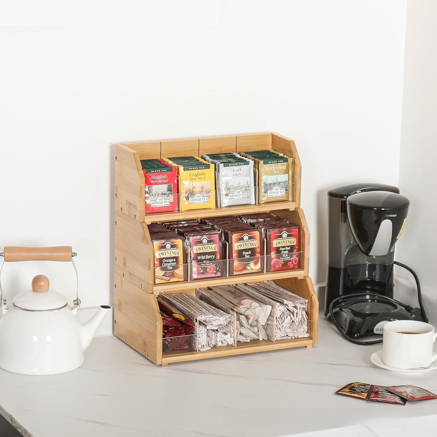 Coffee Tea Display - Scatola porta bustine di tè in