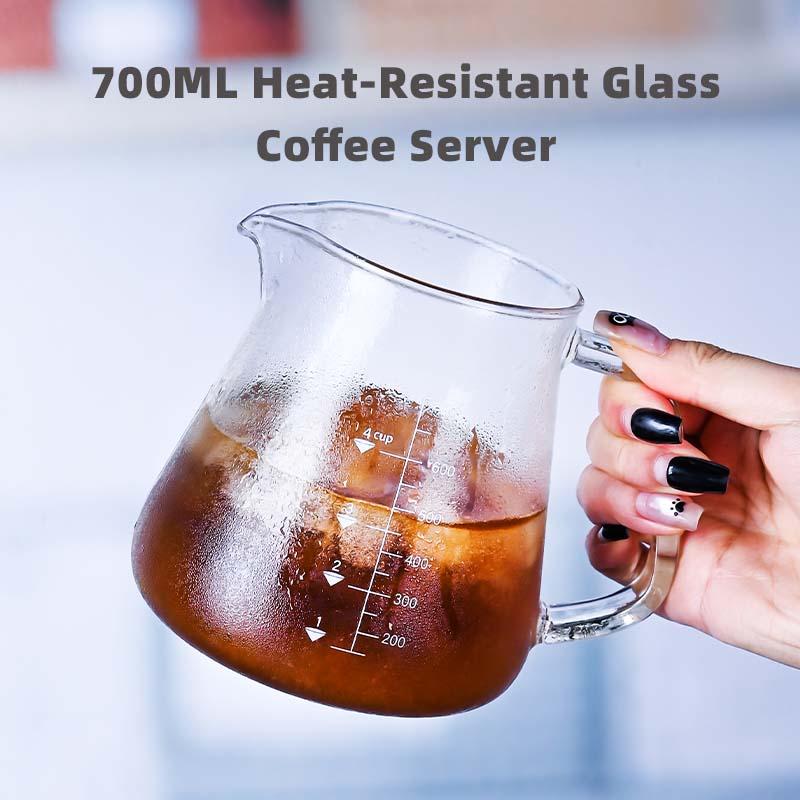Coffee And Tea Glass - Nuovo set di caffettiere e teiere