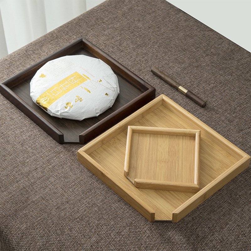Bamboo Tea Tray - 1 pz. Vassoio in bambù per