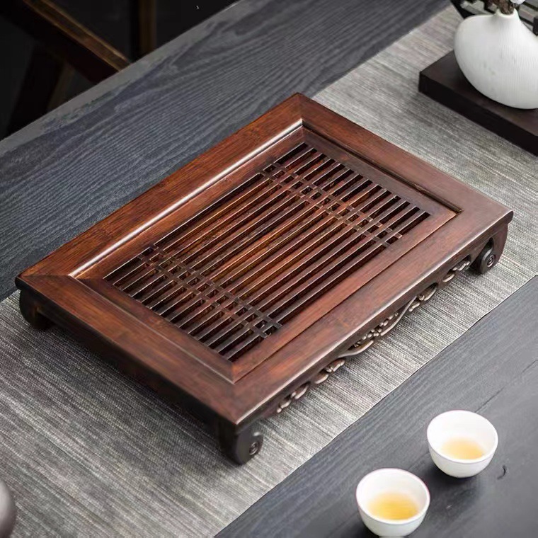 Bamboo Tea Tray - Set da Tè in Legno con