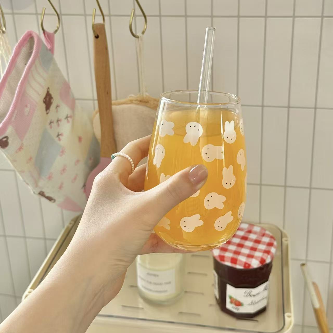 Carino Bicchiere in Vetro con  - Coffee And Tea Glass recensione e prezzo