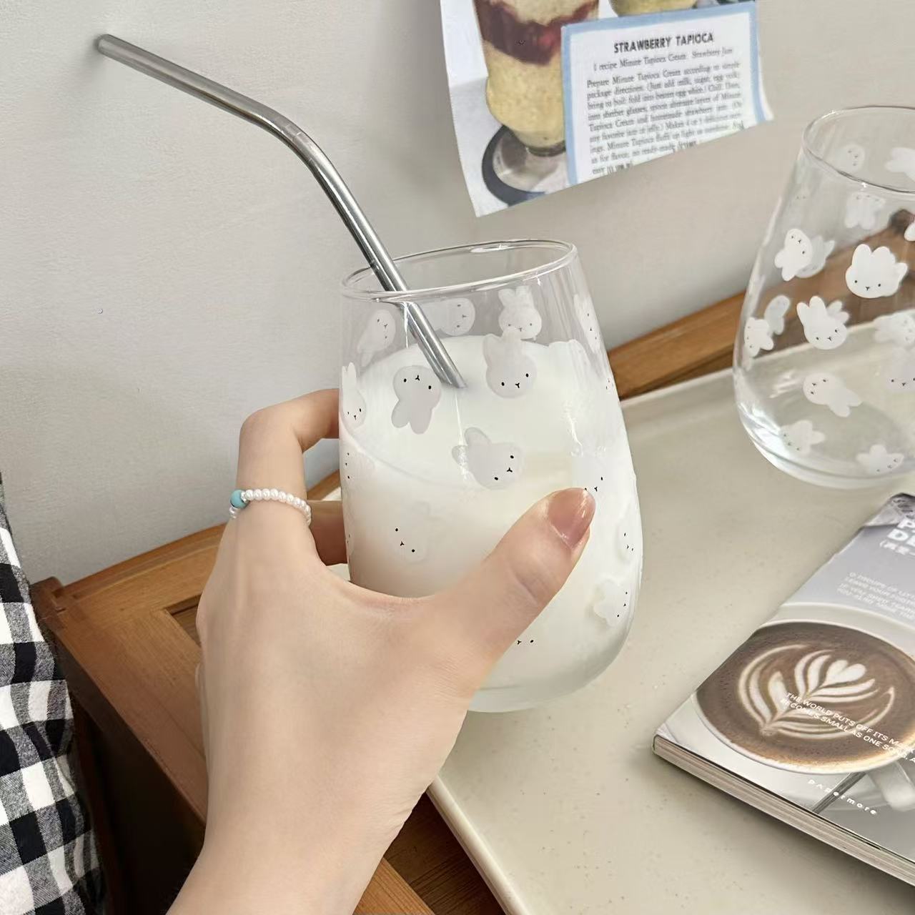 Carino Bicchiere in Vetro con  - Coffee And Tea Glass recensione e prezzo