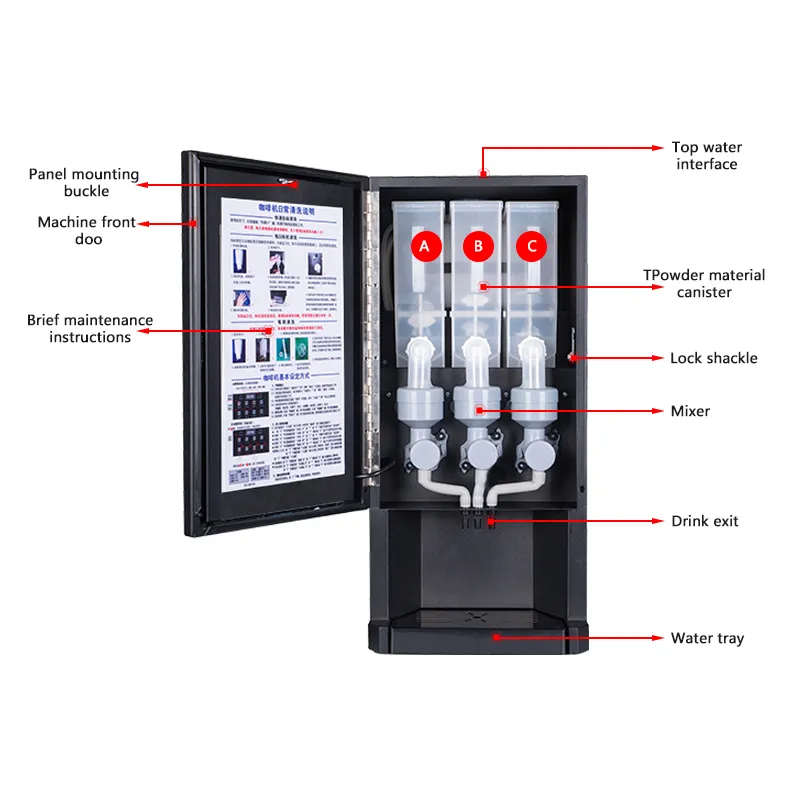 Distributore Automatico di Tè  - Coffee Tea Vending Machine recensione e prezzo
