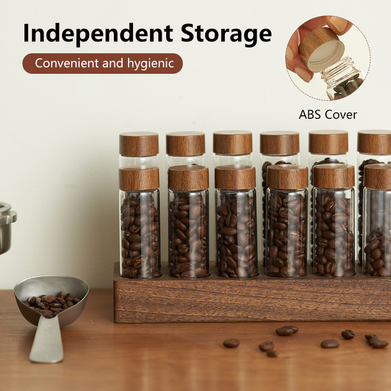 Contenitore per Chicchi di Caf - Coffee And Tea Glass recensione e prezzo