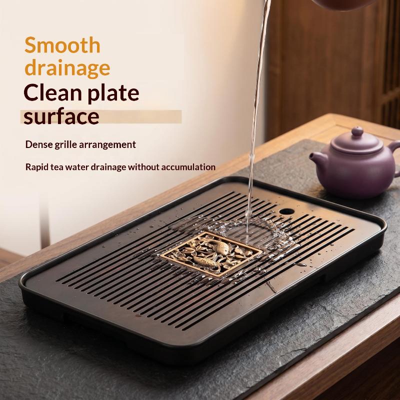 Vassoio da tè in legno a doppi - Bamboo Tea Tray recensione e prezzo