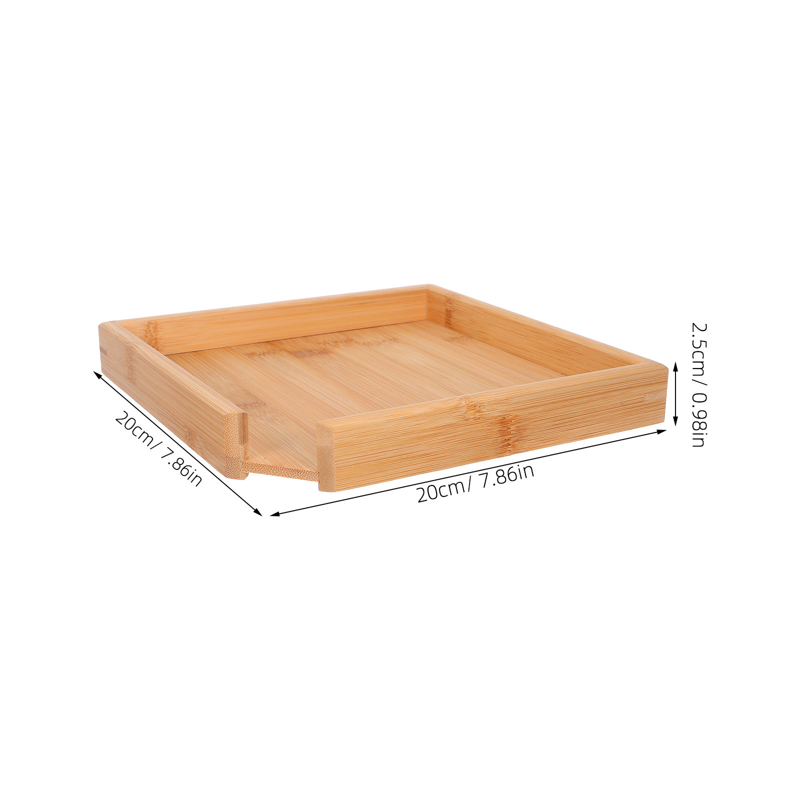 Vassoio da tè quadrato in bamb - Bamboo Tea Tray recensione e prezzo