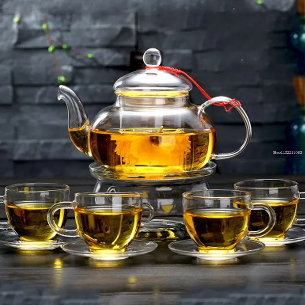 Elegante set da tè in vetro Te - Bamboo Tea Tray recensione e prezzo