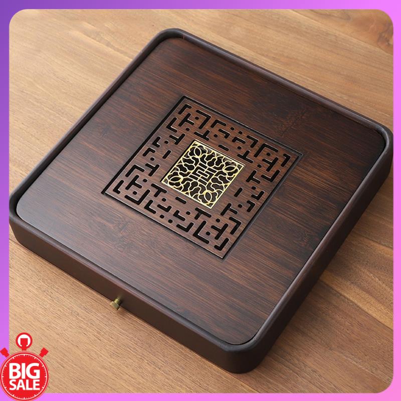 Vassoio da tè compatto in bamb - Bamboo Tea Tray recensione e prezzo