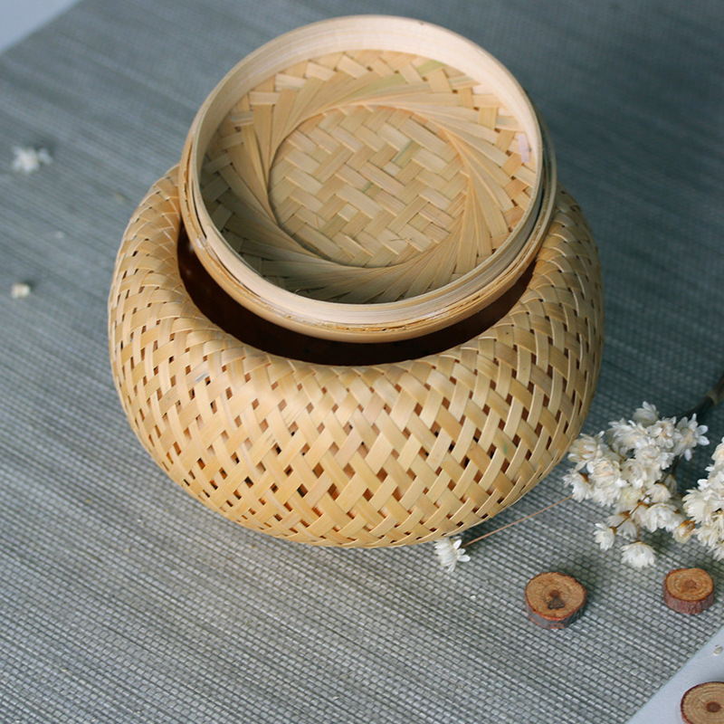 Cestino piccolo in tessuto di  - Bamboo Tea Tray recensione e prezzo