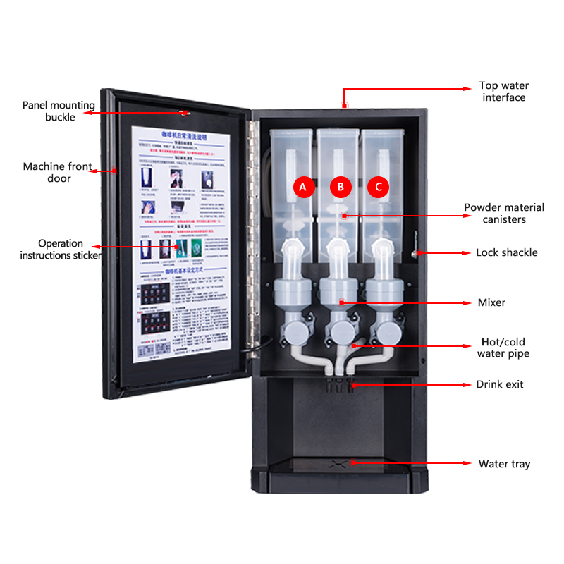 Macchina per Caffè Istantaneo  - Coffee Tea Vending Machine recensione e prezzo