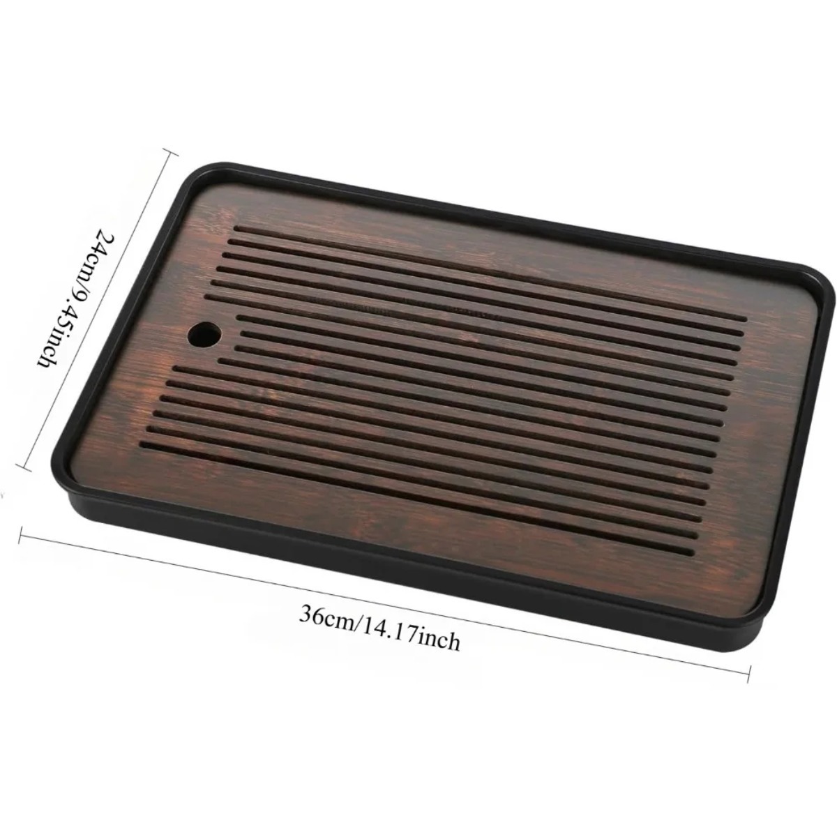 Vassoio da tè in bambù natural - Bamboo Tea Tray recensione e prezzo