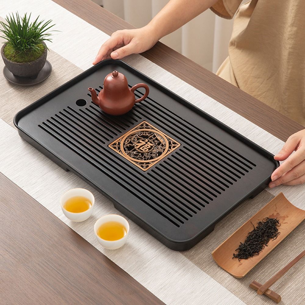 Vassoio da tè in bambù a doppi - Bamboo Tea Tray recensione e prezzo